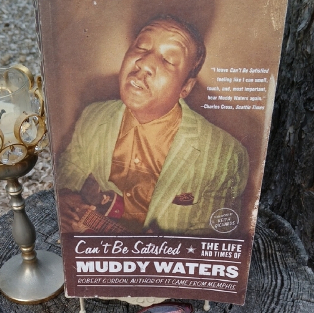 Muddy Waters Book - Can't Be Satisfied Music Collector Blues Guitar Songwriting